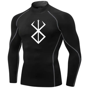 Camiseta de Manga Larga para Hombre, Protección UV, Secado Rápido, para Surf, Buceo, Natación, Deportes de Playa, con Logotipo Personalizado - Product Image 2