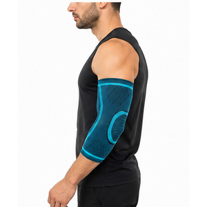 Manchons de protection durables pour les coudes pour hommes – Soutien sportif flexible et confortable en tissu extensible pour l'entraînement et le fitness - Product Image 4
