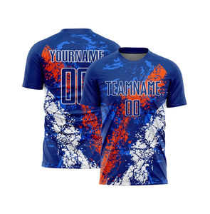 Ensemble de maillots de football 2026 – Tenues d'entraînement de football – Maillots d'équipe personnalisables gratuitement – Maillots de football pour hommes avec service OEM – Short 100 % polyester à séchage rapide - Product Image 3