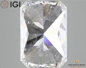 Diamante Cultivado en Laboratorio CVD de Corte Radiante de 10.02 CT, Color E, Claridad VVS2, Certificado IGI, para Anillo de Compromiso - Product Image 4