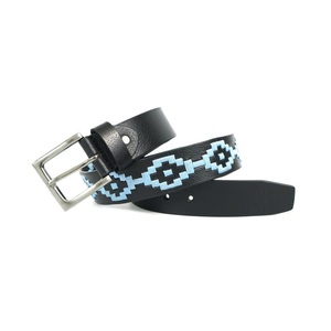 เข็มขัดโปโลผู้ชาย หนังแท้ หัวเข็มขัดโลหะผสม ปรับได้ ทนทาน ระบายอากาศได้ดี น้ำหนักเบา 3.5 ซม. อุปกรณ์ขี่ม้า เย็บอย่างแข็งแรง - Product Image 3