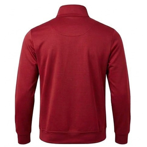 Chaqueta con cremallera para hombre, marca OEM personalizada, forro polar melange, ropa deportiva exterior, diseño a cuadros, transpirable, poliéster, invierno, venta al por mayor - Product Image 1