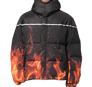 Unisex Plus Size Winter Puffer Jacket Custom <b>Bubble</b> <b>Coat</b> Waterproof Windproof High Street Zip-Up Wholesale Supplier - Product Image 6