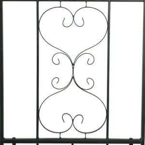 Arco in Ferro Battuto per Piante Rampicanti e Traliccio, Elegante Recinzione e Cancello da Giardino - Product Image 5