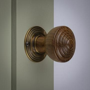 Tiradores de Cajones de Madera Blanca y Marrón Hechos a Mano de Primera Calidad, Tiradores para Cómodas, Puertas de Armarios y Cocinas de Blossom Craft India - Product Image 2