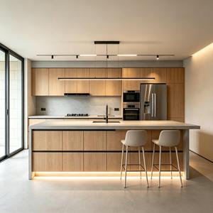 Meubles de cuisine Shaker en bois massif durables, uniques, sur mesure, neufs, prix de gros - Product Image 2