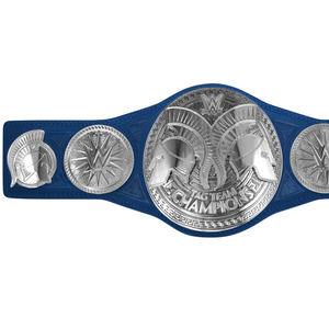 WWE Tag Team Championship Belt Premium Customizable Blue Strap High-Quality Wrestling Title Trophy - Product Image 4