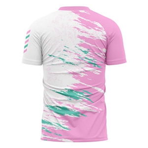Vêtements d'entraînement actifs pour hommes, vêtements de sport en polyester à séchage rapide, logo personnalisé, t-shirts de sport pour la salle de sport, la course à pied et la remise en forme, couleur personnalisée 20 - Product Image 6