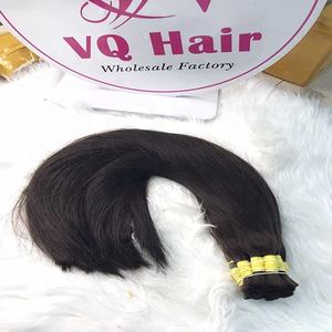Vente en gros d'extensions de cheveux humains naturels droits en vrac pour tresses Boho aucune trame requise - Product Image 6