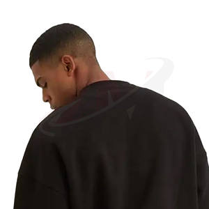 Fabricants de vêtements en coton 100% de haute qualité, sweat-shirts pour hommes, personnalisation, col classique, sweat-shirts surdimensionnés - Product Image 4