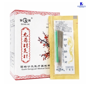 Agujas de Acupuntura K-Star KAN13, Paquete de 500 Unidades, 0.25x13mm, Agujas de Acupuntura Desechables y Estériles - Product Image 2