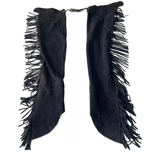 Best Quality Genuine Cowhide <b>Leather</b> Western <b>Chaps</b> Training Buckle Slim Classic Fit suede <b>leather</b> western <b>chaps</b> - Product Image 1
