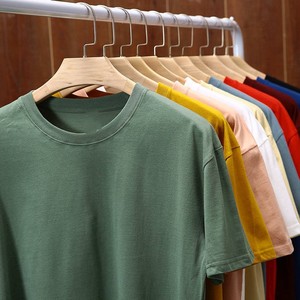 Camiseta de Hombre de Algodón Suave, Cuello Redondo, Manga Corta, Corte Regular, Informal, Esencial para el Día a Día, Cómoda, Básica, a la Moda - Product Image 3