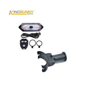 Support pour phare directionnel en forme de flèche pour accessoires de scooters <span class=keywords><strong>Xiaomi</strong></span>, pièces de scooter, support + phare directionnel en forme de flèche - Product Image 6