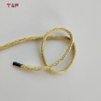 6mm Double Tressé 12 Brins Fireball Technora Spinnaker Conique Feuilles Corde