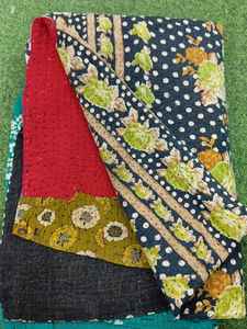 ผ้าห่มผ้าฝ้ายคันธาออร์แกนิค 100% ขนาด 55*85 นิ้ว ทำมือจากอินเดีย ผ้าลินินเนื้อนุ่ม สวมใส่สบาย ผ้าห่มออร์แกนิค 100% - Product Image 6