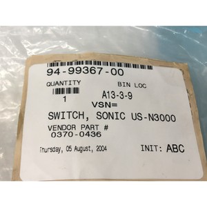 2 NITTO 0370-0436 SWITCH, SONIC, US-N300D/P, 127843 - Équipements et pièces semi-conductrices d'occasion fiables à l'échelle mondiale chez - Product Image 6