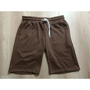 Shorts 100% coton, logo personnalisé en relief, ensemble short homme, shorts en molleton technique 100% coton French Terry pour homme, service OEM - Product Image 5