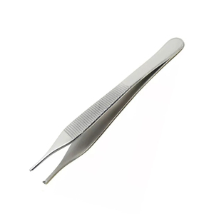 Pinzas Adson de Precisión con Diseño Ergonómico para el Agarre con los Dedos, Pinzas Quirúrgicas Finas Manuales con Certificación CE para Procedimientos Médicos Delicados - Product Image 3