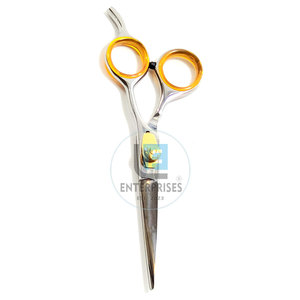 Ciseaux de barbier en acier inoxydable de qualité supérieure - Ciseaux durables, réutilisables et éco-responsables pour droitiers - Product Image 4