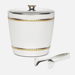 Seau à glace au design fantastique avec couvercle, double paroi isolée en acier inoxydable, pour cocktails, bars et fêtes - Product Image 3