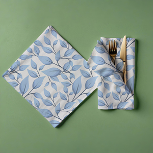 Ensemble de serviettes de table en coton doux, serviettes en tissu réutilisables pour la maison, le restaurant et les dîners de fête - Product Image 1