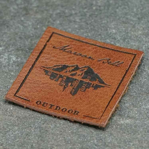 Patch en cuir PU véritable personnalisé avec étiquette adhésive, patch en cuir pour vêtements, chapeaux, jeans, étiquette en cuir - Product Image 3