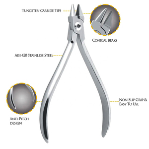 Porte-aiguille en acier inoxydable de qualité supérieure A+ pour usage dentaire, pointe TC - Product Image 4
