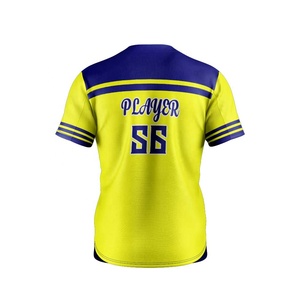 Custom Logo Unisex Baseball Softball Uniforms High Quality 100% Polyester Breathable Moisture Wicking Short Wholesale - Product Image 6