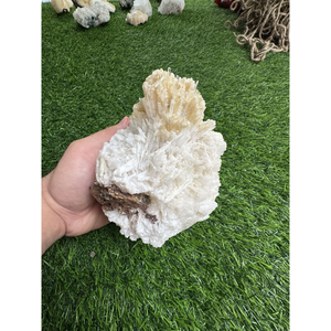 Natural White Yellow Scolecite <b>Crystal</b> <b>Cluster</b> Mineral for Collection Decor and Bulk Purchase - Product Image 2