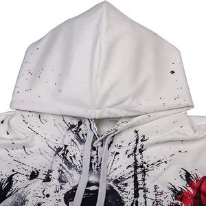 High Quality <b>Men's</b> Solid Fleece Hoodies 100% Cotton Loose Fit New Arrival Latest Design Street Style Bulk Quantity Available - Product Image 3