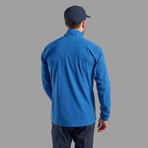 Chaqueta Softshell para Hombre al por Mayor con Cuello Alto, Casual, Cortavientos, con Cremallera Completa, Bolsillos Utilitarios, Ligera y Resistente al Agua para Exteriores - Product Image 2