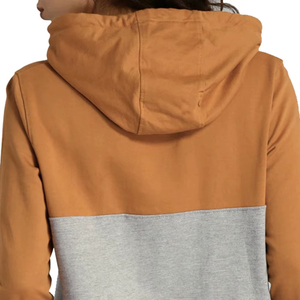 Sudadera con Capucha para Mujer, Diseño Color Block, Mezcla de Algodón, Tejido de Punto, Manga Larga, Informal, para Otoño, con Bolsillos, Corte Regular - Product Image 2