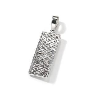 Chaîne de pull pour homme en laiton, style Hip Hop, avec pendentif dollar incrusté de cuivre, tendance rap, design original - Product Image 3