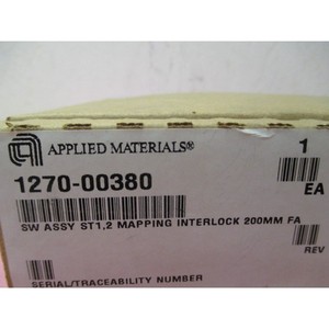 AMAT 1270-00380 SW Assembly ST1,2 Mapping - Equipo y piezas de semiconductores de confianza globales de la marca Trusted Global Legacy - Product Image 1