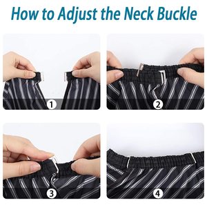 Prix de gros, cape de barbier de bonne qualité, imperméable, anti-poussière, personnalisée, élégante, de qualité supérieure, prix raisonnable. - Product Image 2