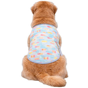 Chalecos y Abrigos sin Mangas de Alta Calidad, Cómodos y Ajustados, con Marca Personalizada, Completamente Estampados, Ropa de Verano Refrescante para Perros - Product Image 3