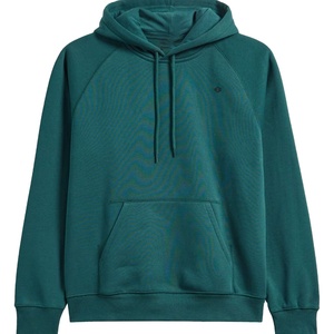 Sweat à capuche unisexe en molleton uni 100% coton, logo personnalisé, classique, décontracté, lourd, pour la vente en gros OEM - Product Image 1