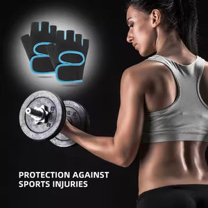 Guantes Deportivos MOREOK Band Brother, Medios Dedos, Transpirables, con Almohadilla, para Ciclismo, Entrenamiento, Levantamiento de Pesas, Ejercicio Físico - Product Image 4