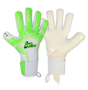 Gants de gardien de but personnalisables OEM avec une forte adhérence en latex pour l'entraînement, les matchs et les jeux décontractés en plein air - Product Image 1