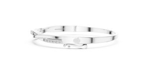 สร้อยข้อมือประดับเพชรทรงกลมอันสวยงามสีเหลืองทอง - Product Image 3