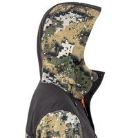 Veste de chasse, vêtements tactiques, manteau à capuche, camouflage orange, coupe-vent, isolation thermique, vêtements de chasse en plein air, vestes de chasse