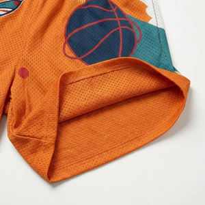 Pantalones Cortos Deportivos para Hombre, Cintura Alta, Cierre con Cordón, Logotipo Personalizado, Números y Nombres, Impresión Digital, Resistentes al Viento, Estilo Urbano - Product Image 6