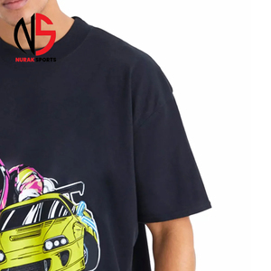Nouvelle Arrivée Dernier Cri T-shirt Homme Oversize à Design Personnalisé / T-shirt Homme Oversize Style Urbain à Manches Courtes 2026 - Product Image 3