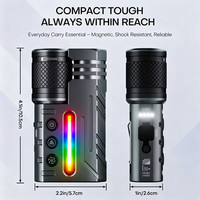 Lampe torche rechargeable EDC 3500 lumens