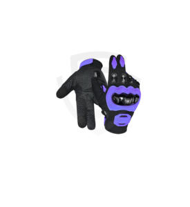 Guantes de Motociclismo de Cuero para Invierno, Diseño Personalizado, Protección Completa para los Dedos, Pantalla Táctil, Resistentes al Viento, Secado Rápido, Antideslizantes y Ligeros - Product Image 2