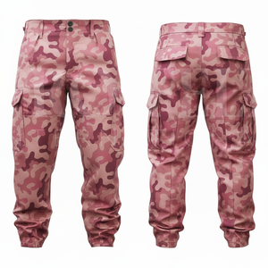 <b>Workwear</b> Premium Quality OEM ODM Camouflage Cargo Pants Custom Color Multi Pocket Outdoor Utility Trousers Comfortable Pants - Product Image 6