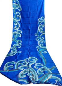 Sari Tradizionale in Pura Seta di Bishnupuri Stampata per Donne, India, Pakistan, Bangladesh - Product Image 4