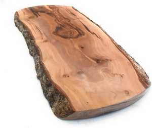 Planche de service rectangulaire en bois avec incrustation de résine blanche, artisanale, plateau à charcuterie en bois dur de qualité supérieure, plateau à fromage, ustensiles de cuisine - Product Image 1