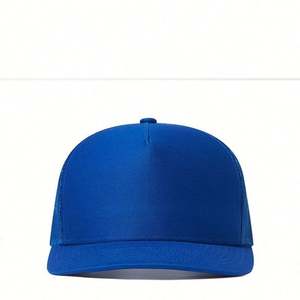 Gorra Trucker de Malla de Color Sólido con Logotipo de Marca Personalizado de Alta Calidad, Gorra SnapBack para Hombre y Mujer, Protección Solar para el Verano - Product Image 3